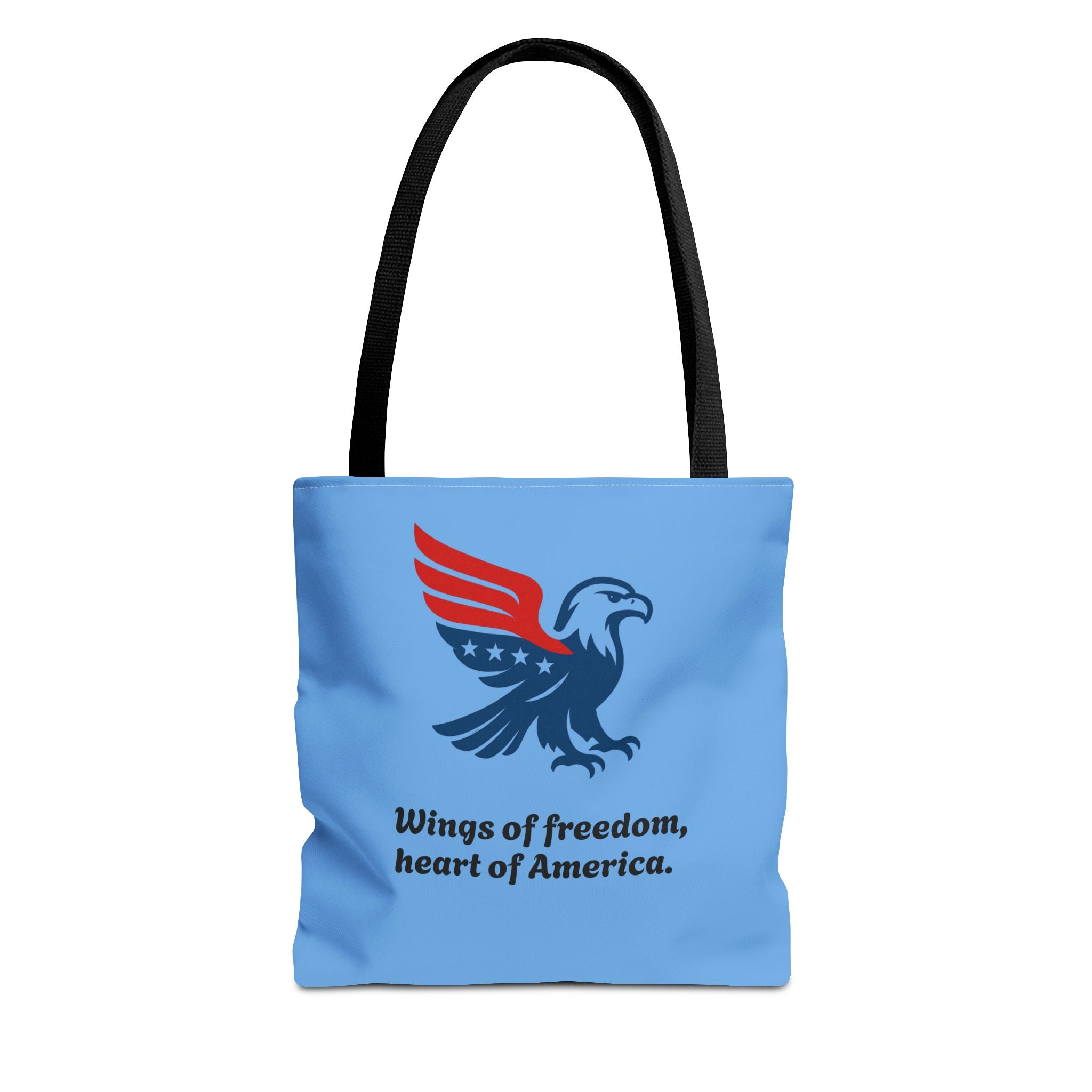 Patriotic Eagle Tote Bag - Wings of Freedom Design