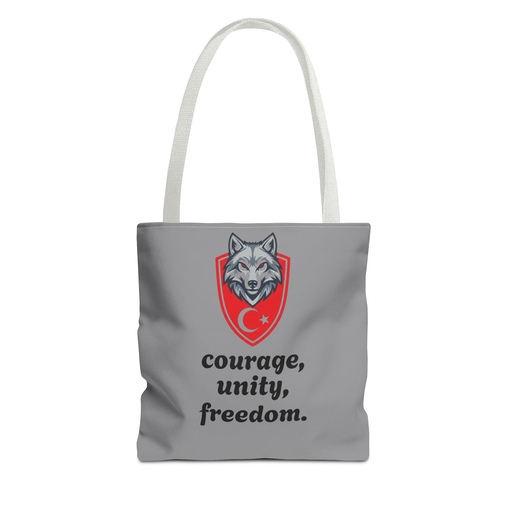 Rise of the Grey Wolf – Turkish Pride Tote Bag