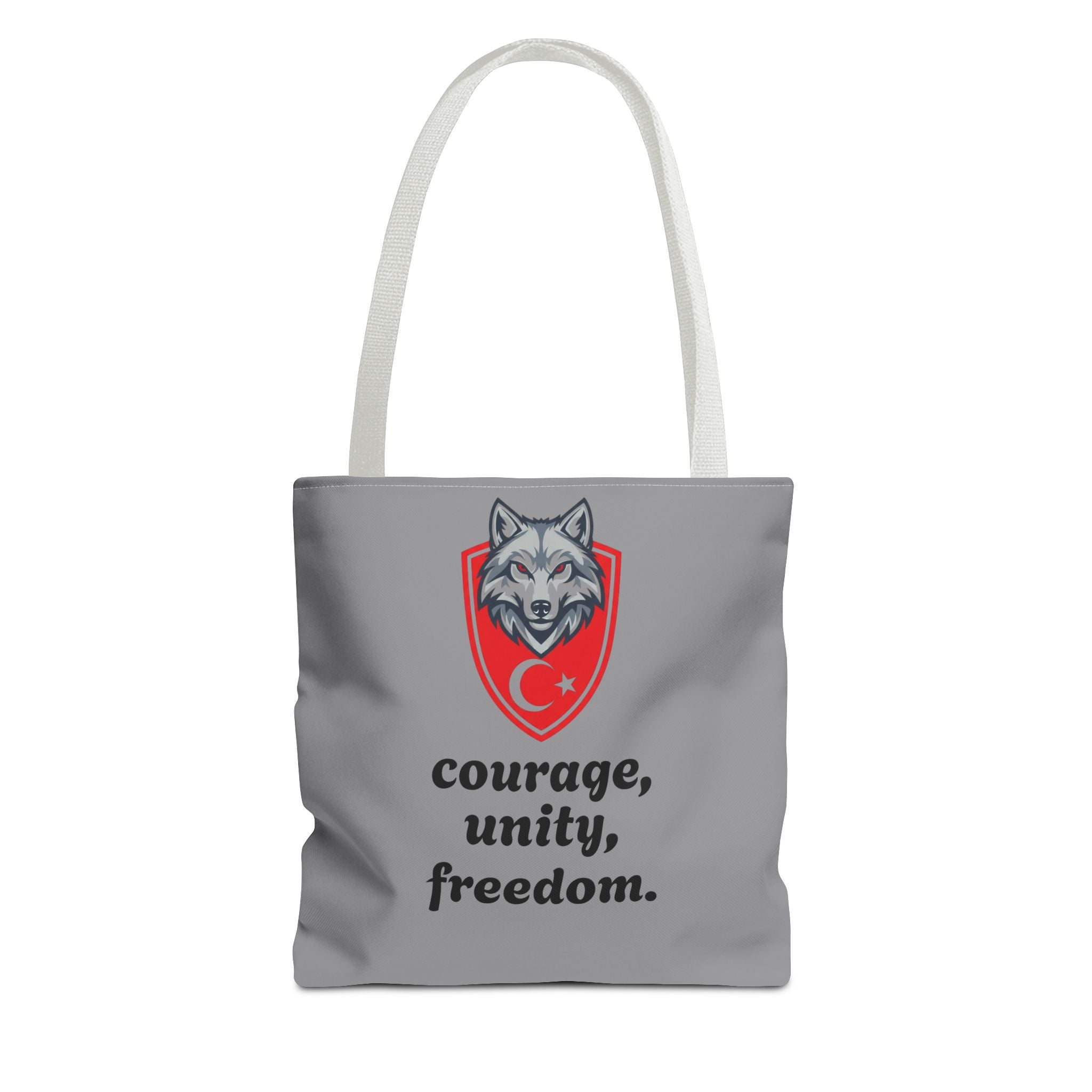 Rise of the Grey Wolf – Turkish Pride Tote Bag