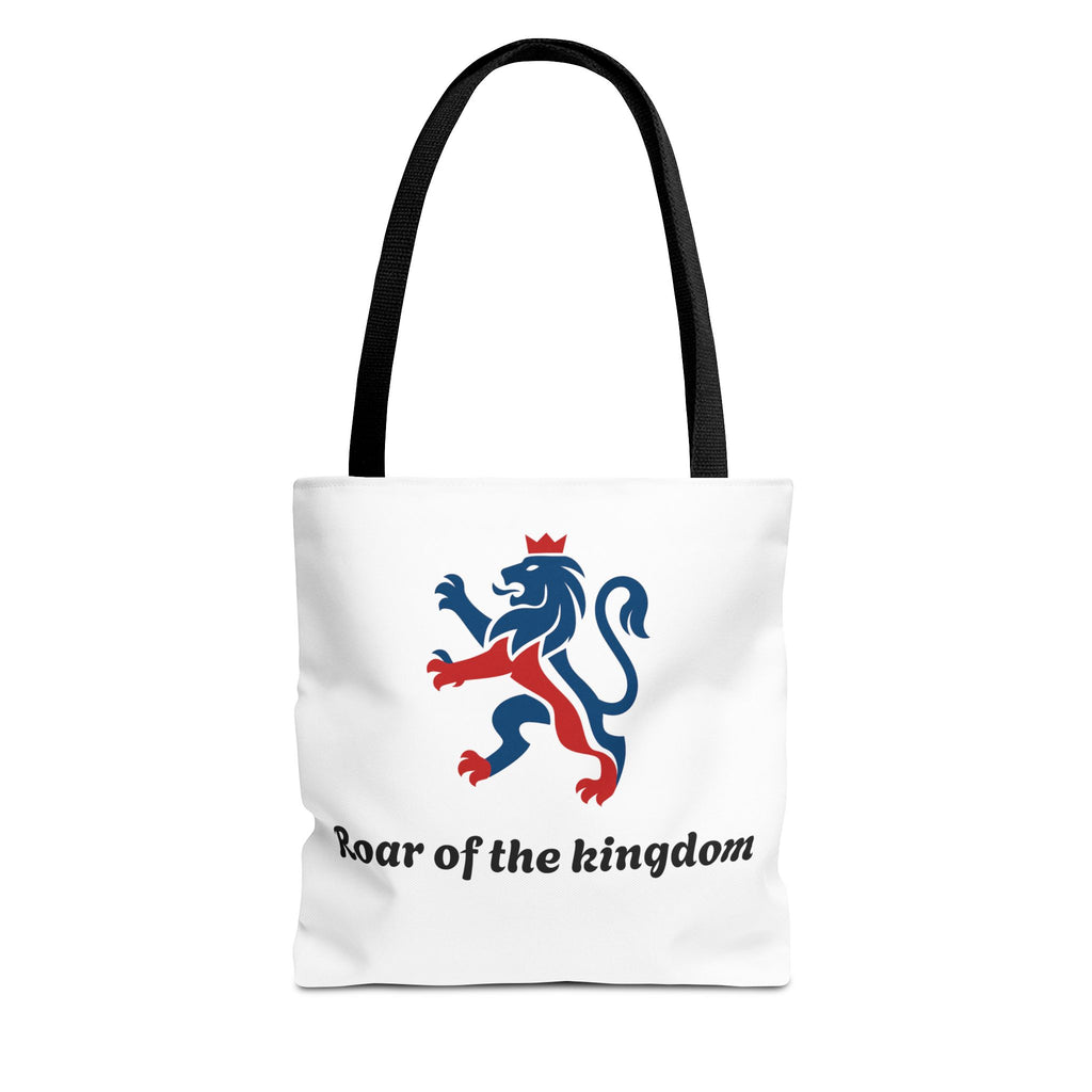Lion Crest Tote Bag – Roar of the Kingdom Design