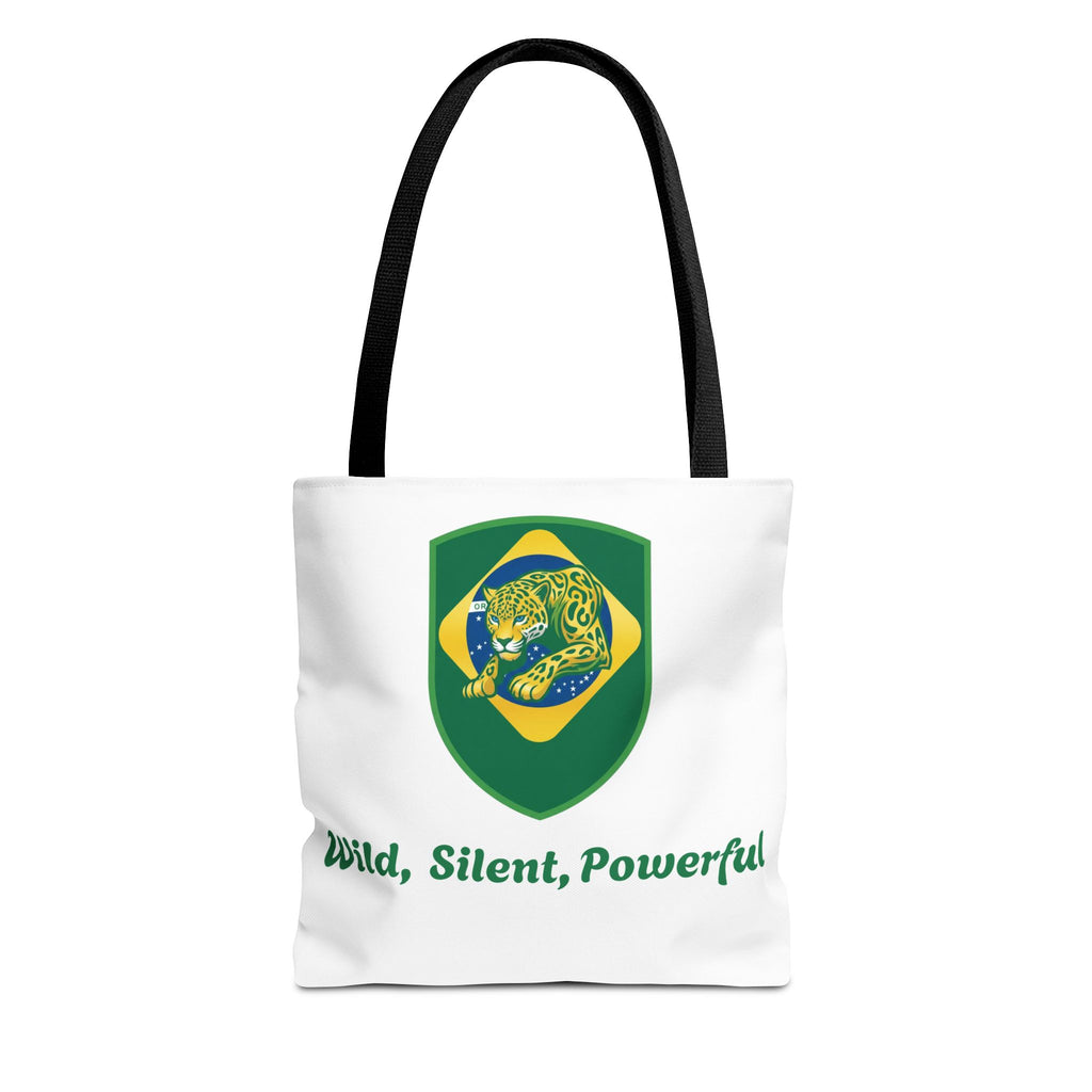 Brazilian Jaguar Crest Tote Bag