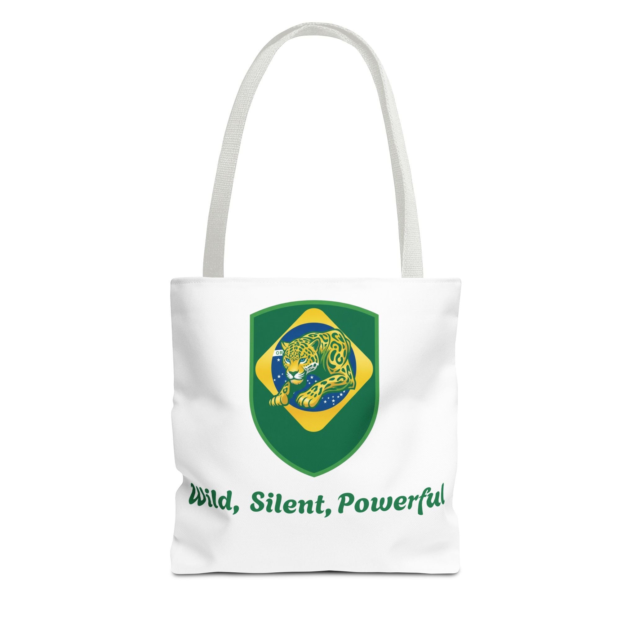 Brazilian Jaguar Crest Tote Bag