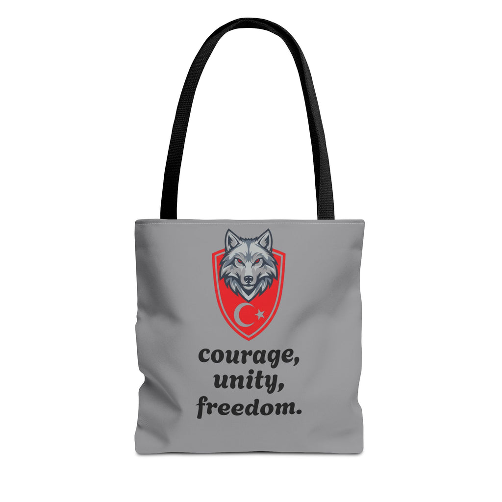 Rise of the Grey Wolf – Turkish Pride Tote Bag