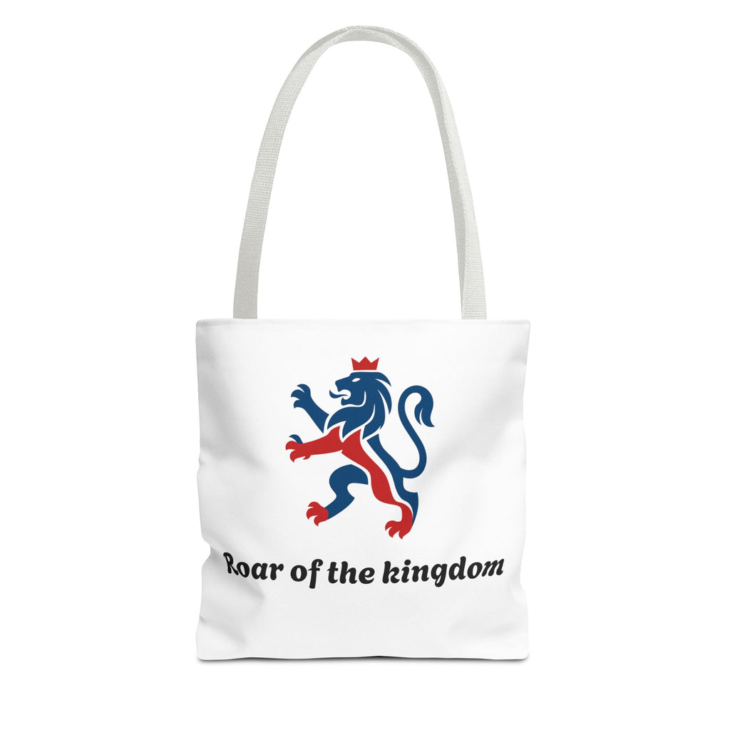 Lion Crest Tote Bag – Roar of the Kingdom Design