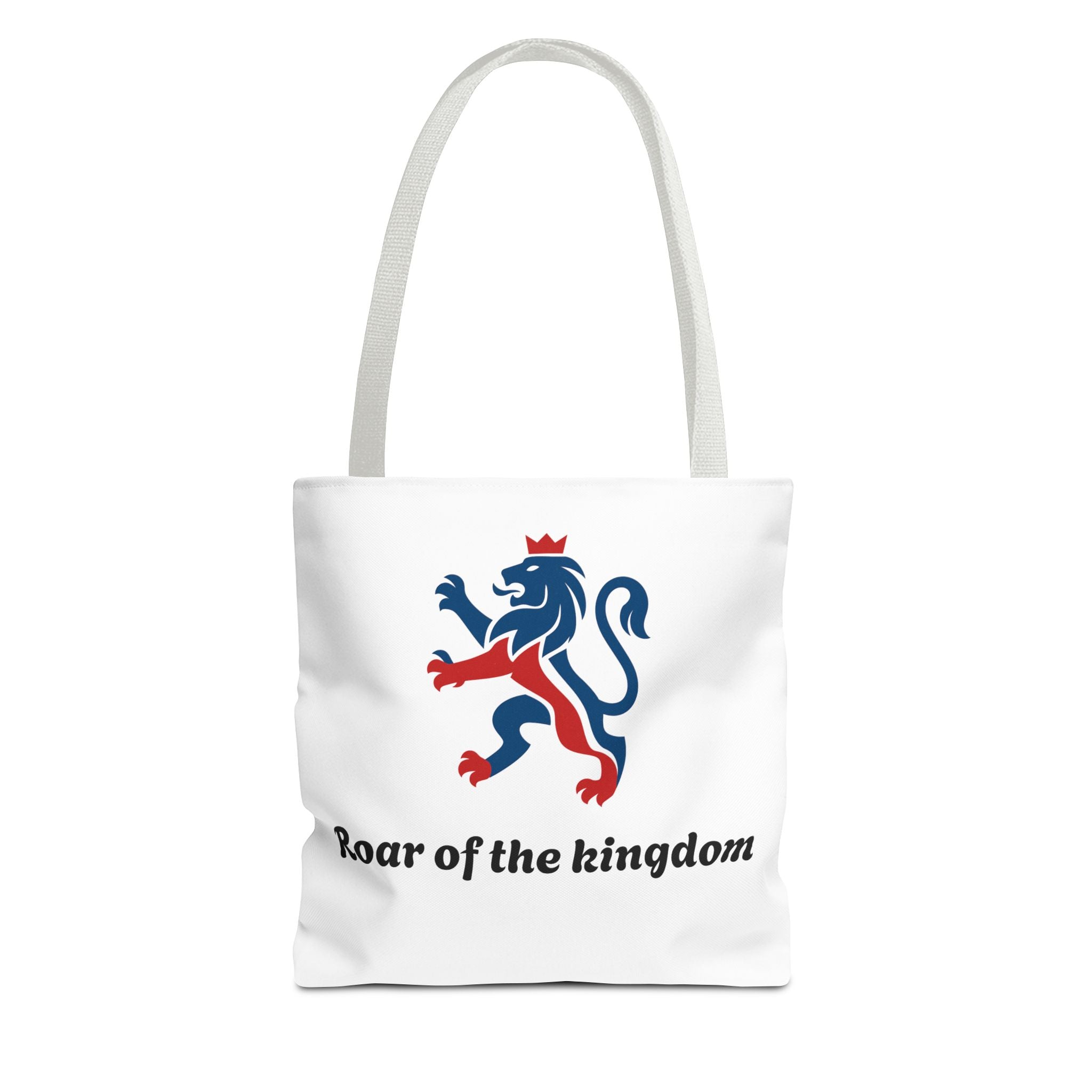 Lion Crest Tote Bag – Roar of the Kingdom Design