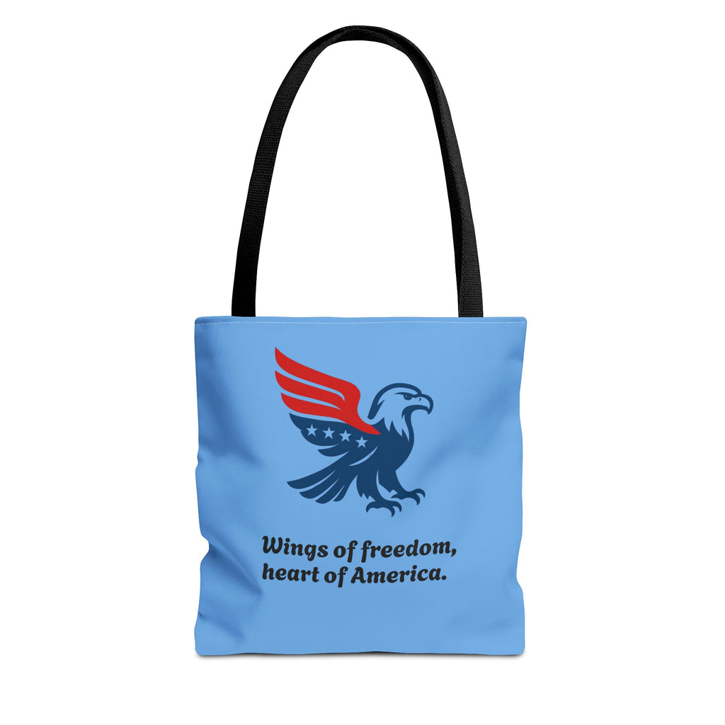 Patriotic Eagle Tote Bag - Wings of Freedom Design