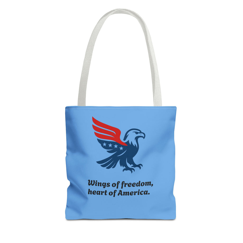 Patriotic Eagle Tote Bag - Wings of Freedom Design