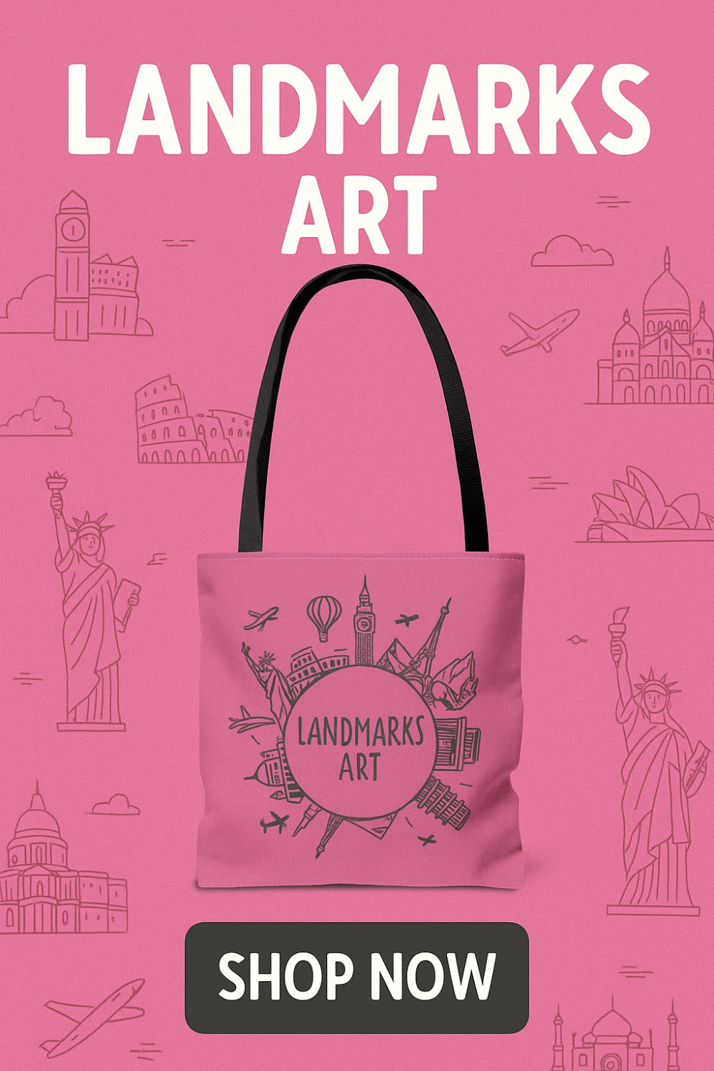 The Eiffel Tower Tote Bag