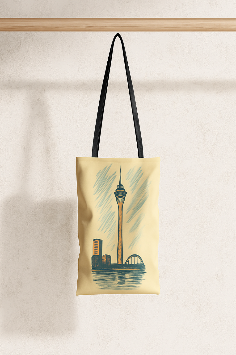 The Rhine Tower Tote Bag