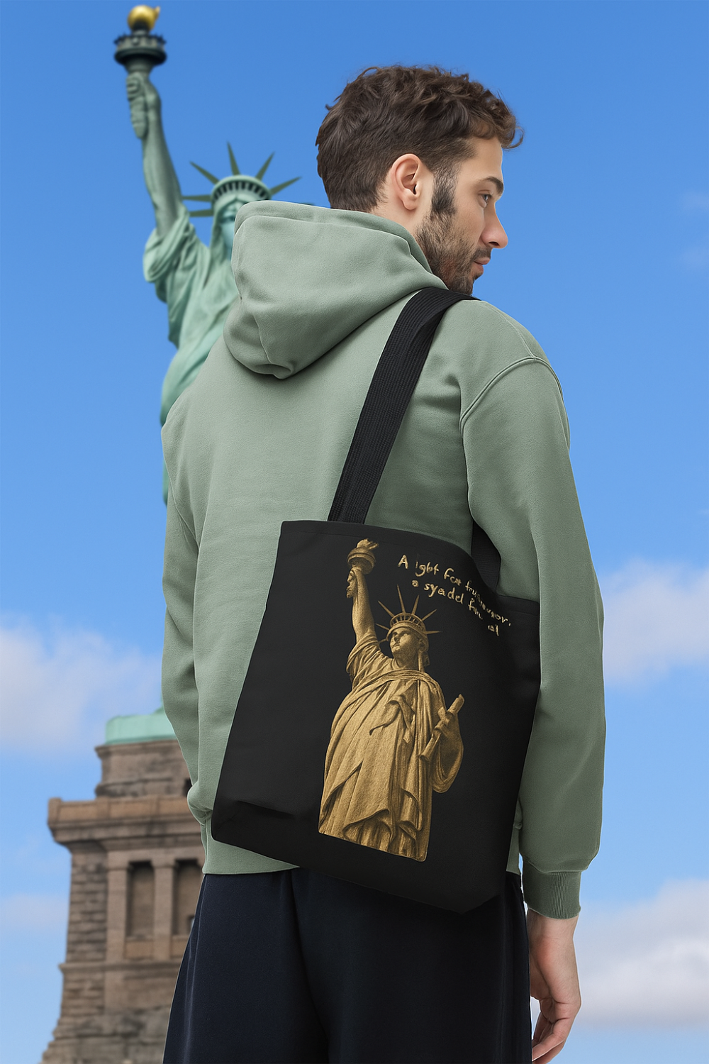 The Statue Of Liberty Tote Bag