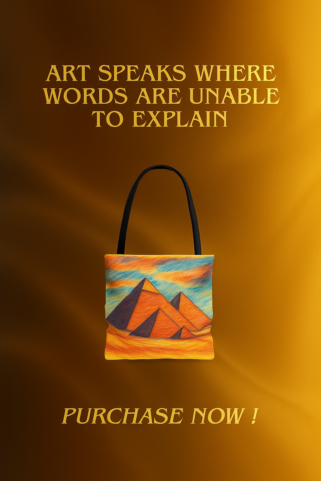 The Pyramids Of Giza Tote Bag
