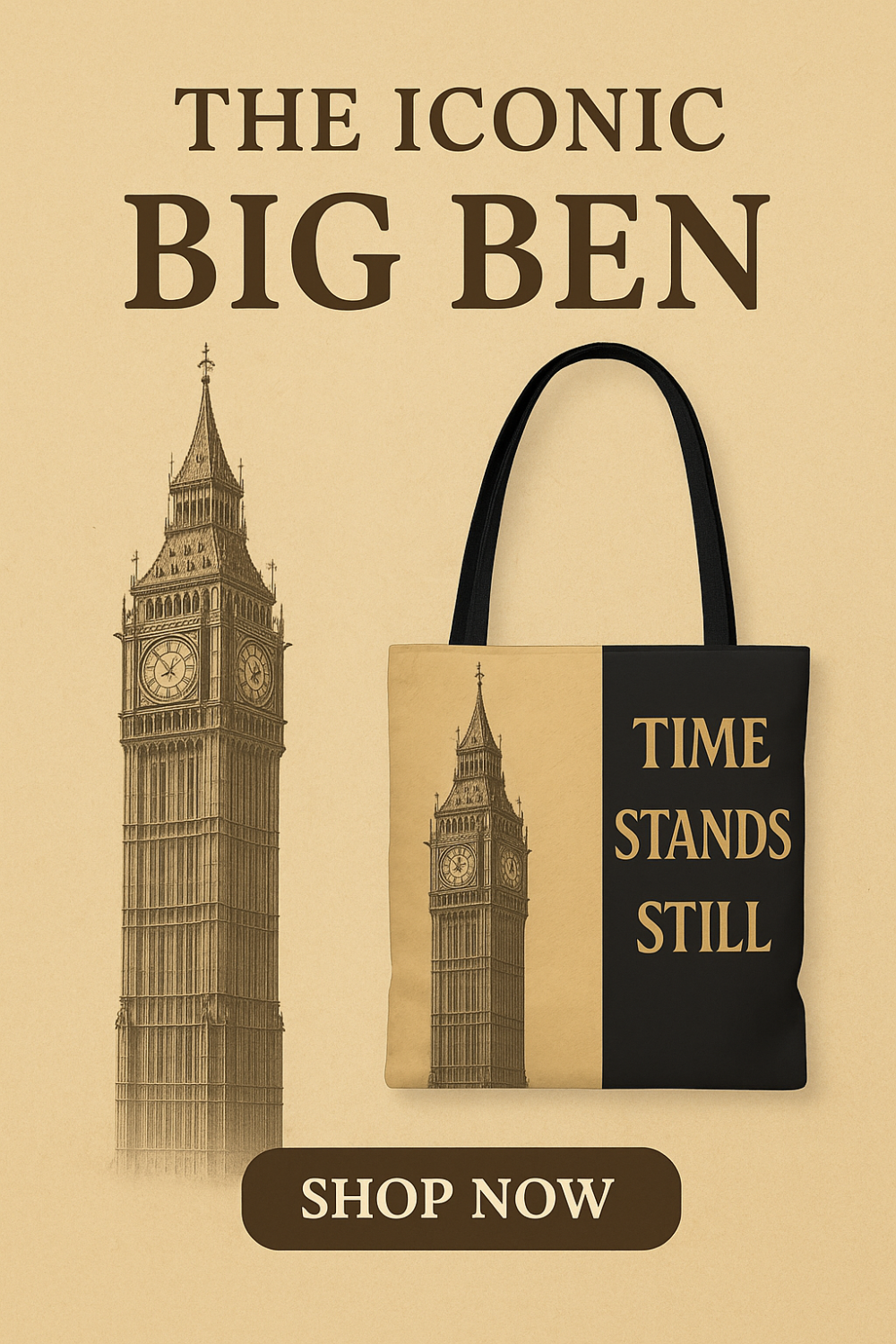 The Big Ben Tote Bag