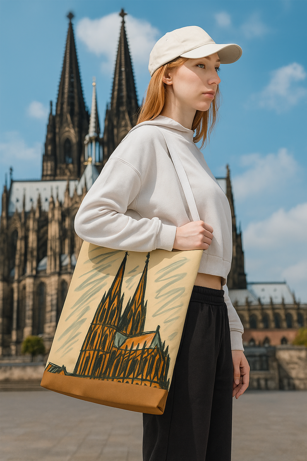 Cologne Cathedral Tote Bag
