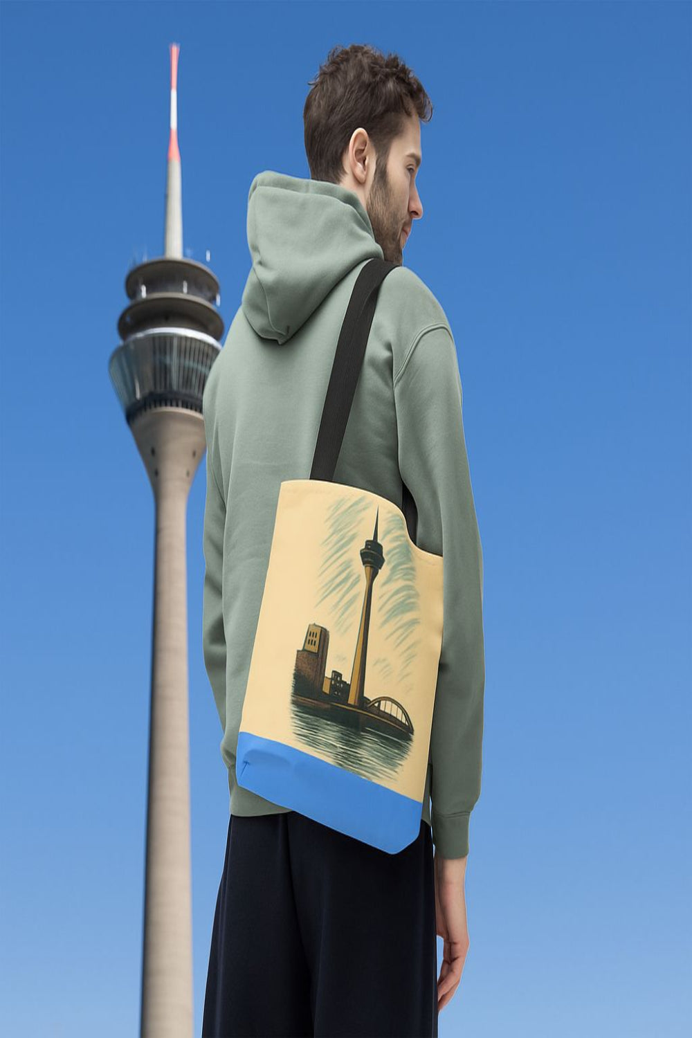 The Rhine Tower Tote Bag