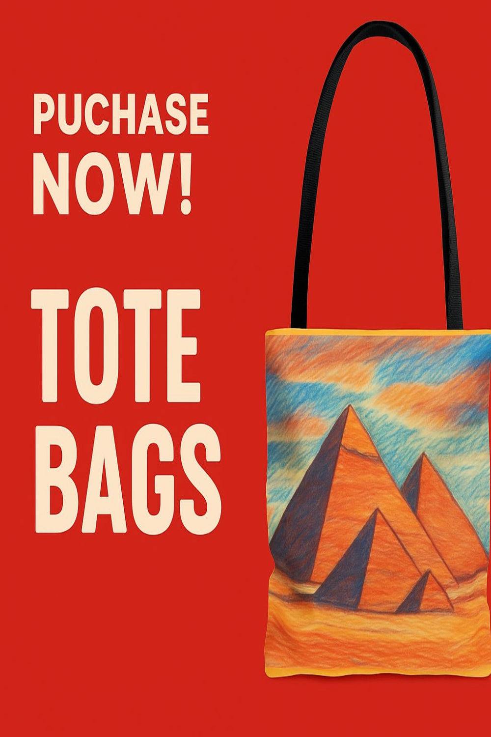 The Pyramids Of Giza Tote Bag