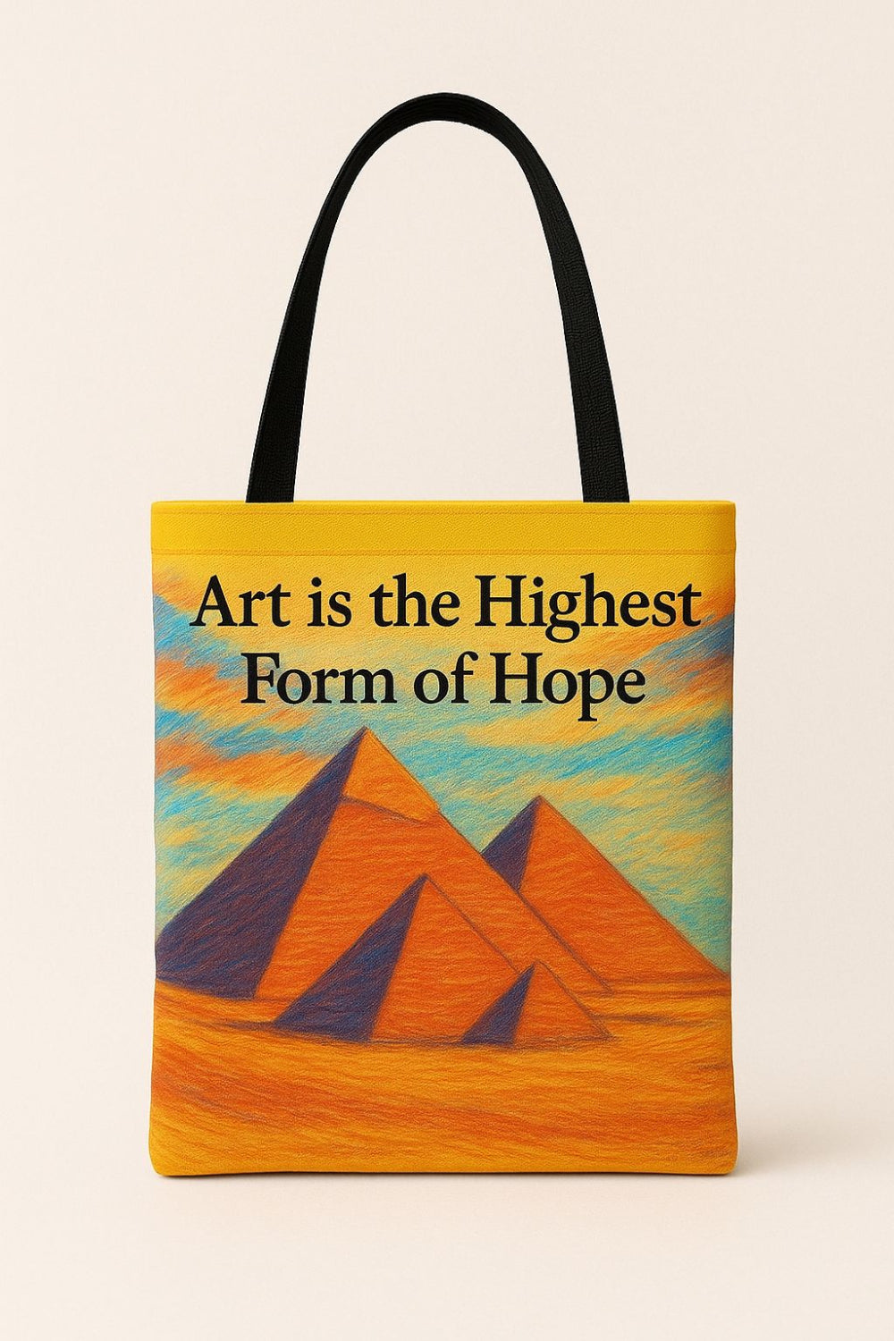 The Pyramids Of Giza Tote Bag